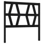 vidaXL Cabecero de cama madera maciza de pino negro 81x4x100 cm vidaXL Cabecero de cama madera maciza de pino negro 81x4x100 cm