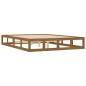 vidaXL Estructura de cama de madera maciza marrón miel 150x200 cm vidaXL Estructura de cama de madera maciza marrón miel 150x200 cm