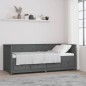 vidaXL Sofá cama madera maciza de pino gris 80x200 cm vidaXL Sofá cama madera maciza de pino gris 80x200 cm