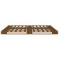 vidaXL Cama de palets de madera maciza de pino marrón miel 120x200 cm vidaXL Cama de palets de madera maciza de pino marrón miel 120x200 cm