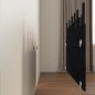 vidaXL Cabecero de cama de pared madera maciza pino negro 185x3x80 cm vidaXL Cabecero de cama de pared madera maciza pino negro 185x3x80 cm