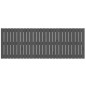 vidaXL Cabecero de cama de pared madera maciza pino gris 166x3x60 cm vidaXL Cabecero de cama de pared madera maciza pino gris 166x3x60 cm