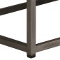 vidaXL Mueble para TV madera de teca reciclada y acero 120x30x40 cm