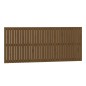 vidaXL Cabecero cama pared madera maciza pino marrón miel 204x3x90 cm vidaXL Cabecero cama pared madera maciza pino marrón miel 204x3x90 cm