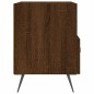 vidaXL Mesita de noche madera de ingeniería roble marrón 40x35x47,5 cm vidaXL Mesita de noche madera de ingeniería roble marrón 40x35x47,5 cm