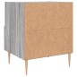 vidaXL Mesita de noche madera de ingeniería gris Sonoma 40x35x47,5 cm vidaXL Mesita de noche madera de ingeniería gris Sonoma 40x35x47,5 cm