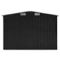 vidaXL Cobertizo de jardín acero galvanizado antracita 257x990x181 cm vidaXL Cobertizo de jardín acero galvanizado antracita 257x990x181 cm