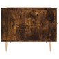 vidaXL Mesa de centro madera contrachapada roble ahumado 50x50x40 cm vidaXL Mesa de centro madera contrachapada roble ahumado 50x50x40 cm