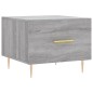 vidaXL Mesa de centro madera contrachapada gris Sonoma 50x50x40 cm vidaXL Mesa de centro madera contrachapada gris Sonoma 50x50x40 cm