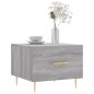 vidaXL Mesa de centro madera contrachapada gris Sonoma 50x50x40 cm vidaXL Mesa de centro madera contrachapada gris Sonoma 50x50x40 cm