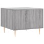 vidaXL Mesa de centro madera contrachapada gris Sonoma 50x50x40 cm vidaXL Mesa de centro madera contrachapada gris Sonoma 50x50x40 cm
