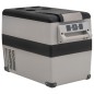 vidaXL Nevera con asa PP y PE negro y gris 35 L vidaXL Nevera con asa PP y PE negro y gris 35 L