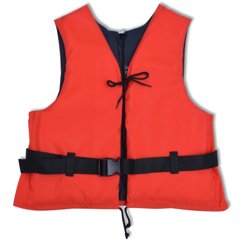 vidaXL Chaleco salvavidas 50 N 50-70 kg rojo vidaXL Chaleco salvavidas 50 N 50-70 kg rojo