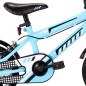vidaXL Bicicleta para niños 12 pulgadas negro y azul vidaXL Bicicleta para niños 12 pulgadas negro y azul