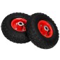 vidaXL Ruedas de carrito de sacos 2 unidades goma 3.00-4 (245x82) vidaXL Ruedas de carrito de sacos 2 unidades goma 3.00-4 (245x82)