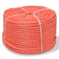 vidaXL Cuerda torcida de polipropileno 14 mm 250 m naranja vidaXL Cuerda torcida de polipropileno 14 mm 250 m naranja
