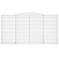 vidaXL Cesta gaviones forma arco hierro galvanizado 400x50x200/220 cm vidaXL Cesta gaviones forma arco hierro galvanizado 400x50x200/220 cm