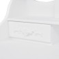 vidaXL Tocador con taburete y 3 espejos blanco vidaXL Tocador con taburete y 3 espejos blanco