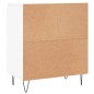 vidaXL Aparadores 3 uds madera contrachapada blanco vidaXL Aparadores 3 uds madera contrachapada blanco