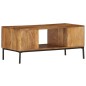 vidaXL Mesa de centro de madera maciza de mango 90x45x40cm vidaXL Mesa de centro de madera maciza de mango 90x45x40cm