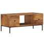 vidaXL Mesa de centro de madera maciza de mango 90x45x40cm vidaXL Mesa de centro de madera maciza de mango 90x45x40cm
