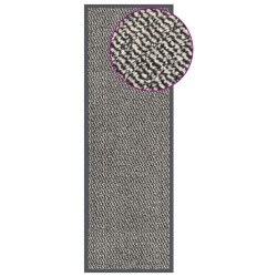 vidaXL Felpudo de nudo marrón claro 60x180 cm