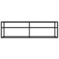vidaXL Mueble para TV vidrio templado negro 140x40x40,5 cm vidaXL Mueble para TV vidrio templado negro 140x40x40,5 cm