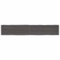 vidaXL Tablero mesa madera tratada borde vivo marrón 220x40x(2-4) cm vidaXL Tablero mesa madera tratada borde vivo marrón 220x40x(2-4) cm