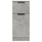 vidaXL Aparador 2 uds madera contrachapada gris hormigón 30x30x70 cm vidaXL Aparador 2 uds madera contrachapada gris hormigón 30x30x70 cm