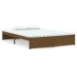 vidaXL Estructura de cama madera maciza marrón miel 140x200 cm vidaXL Estructura de cama madera maciza marrón miel 140x200 cm