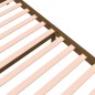 vidaXL Estructura de cama madera maciza marrón miel 140x200 cm vidaXL Estructura de cama madera maciza marrón miel 140x200 cm