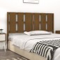 vidaXL Cabecero de cama madera maciza pino marrón miel 155,5x4x100 cm vidaXL Cabecero de cama madera maciza pino marrón miel 155,5x4x100 cm
