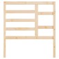 vidaXL Cabecero de cama madera maciza de pino 106x4x104 cm