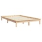 vidaXL Estructura de cama madera maciza de pino 120x200 cm vidaXL Estructura de cama madera maciza de pino 120x200 cm