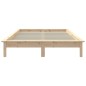 vidaXL Estructura de cama madera maciza de pino 120x200 cm vidaXL Estructura de cama madera maciza de pino 120x200 cm