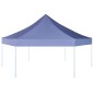 vidaXL Carpa hexagonal desplegable azul oscuro 3,6x3,1 m vidaXL Carpa hexagonal desplegable azul oscuro 3,6x3,1 m