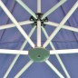 vidaXL Carpa hexagonal desplegable azul oscuro 3,6x3,1 m vidaXL Carpa hexagonal desplegable azul oscuro 3,6x3,1 m