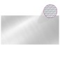 vidaXL Cubierta de piscina rectangular PE plateado 1200x600 cm