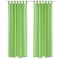 2 Cortinas verdes transparentes 140 x 245 cm 2 Cortinas verdes transparentes 140 x 245 cm