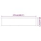 vidaXL Toldo vertical gris antracita 60x270 cm tela oxford vidaXL Toldo vertical gris antracita 60x270 cm tela oxford