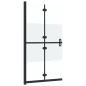 vidaXL Mampara de ducha plegable vidrio ESG medio esmerilado 80x190 cm vidaXL Mampara de ducha plegable vidrio ESG medio esmerilado 80x190 cm
