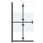 vidaXL Mampara de ducha plegable vidrio ESG medio esmerilado 80x190 cm vidaXL Mampara de ducha plegable vidrio ESG medio esmerilado 80x190 cm