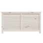 vidaXL Baúl para cojines madera de abeto maciza blanco 100x50x56 cm vidaXL Baúl para cojines madera de abeto maciza blanco 100x50x56 cm