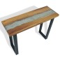 vidaXL Mesa consola de teca 100x35x75 cm vidaXL Mesa consola de teca 100x35x75 cm
