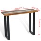 vidaXL Mesa consola de teca 100x35x75 cm vidaXL Mesa consola de teca 100x35x75 cm