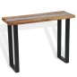 vidaXL Mesa consola de teca 100x35x75 cm vidaXL Mesa consola de teca 100x35x75 cm