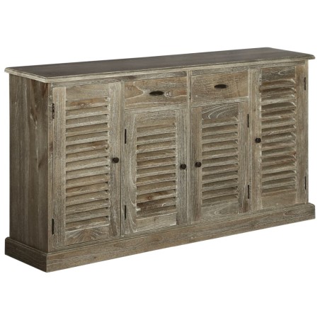 vidaXL Aparador de madera maciza de mindi 145x32,5x77 cm