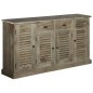 vidaXL Aparador de madera maciza de mindi 145x32,5x77 cm vidaXL Aparador de madera maciza de mindi 145x32,5x77 cm
