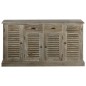 vidaXL Aparador de madera maciza de mindi 145x32,5x77 cm vidaXL Aparador de madera maciza de mindi 145x32,5x77 cm