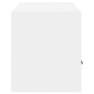 vidaXL Mueble para TV madera contrachapada blanco 100x35x40 cm vidaXL Mueble para TV madera contrachapada blanco 100x35x40 cm